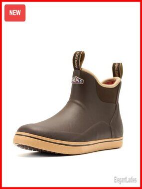 Waterproof Neoprene Deck Boots Non-Slip Ankle Fishing Boots